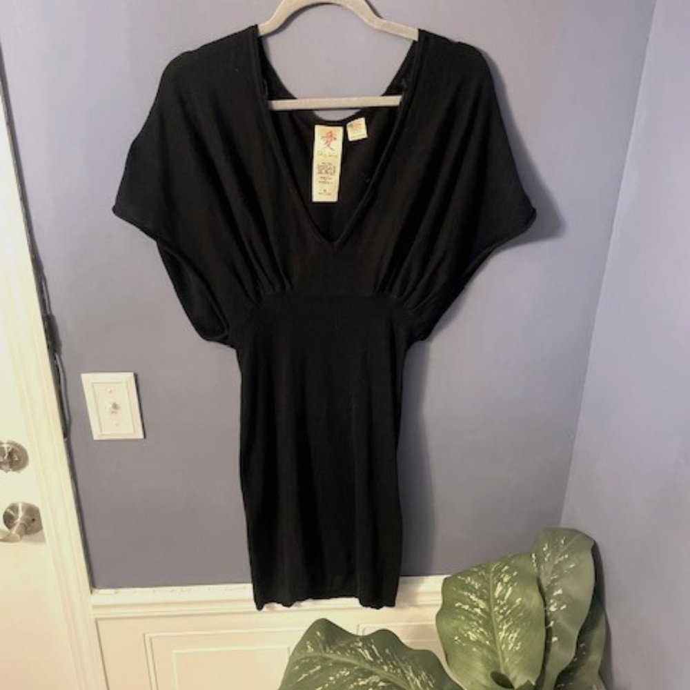 Like, Love Black Knit dress S